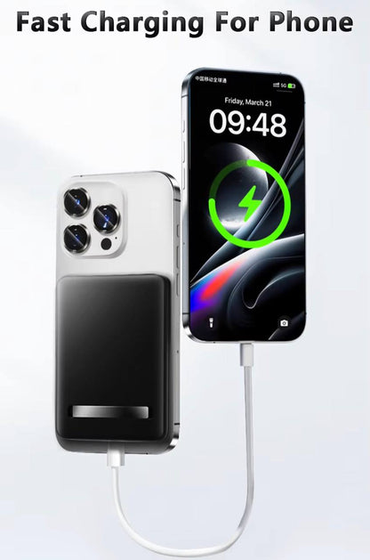 Ultrakompakte Magnetische Powerbank – Schnellladegerät für Unterwegs - Amin Store